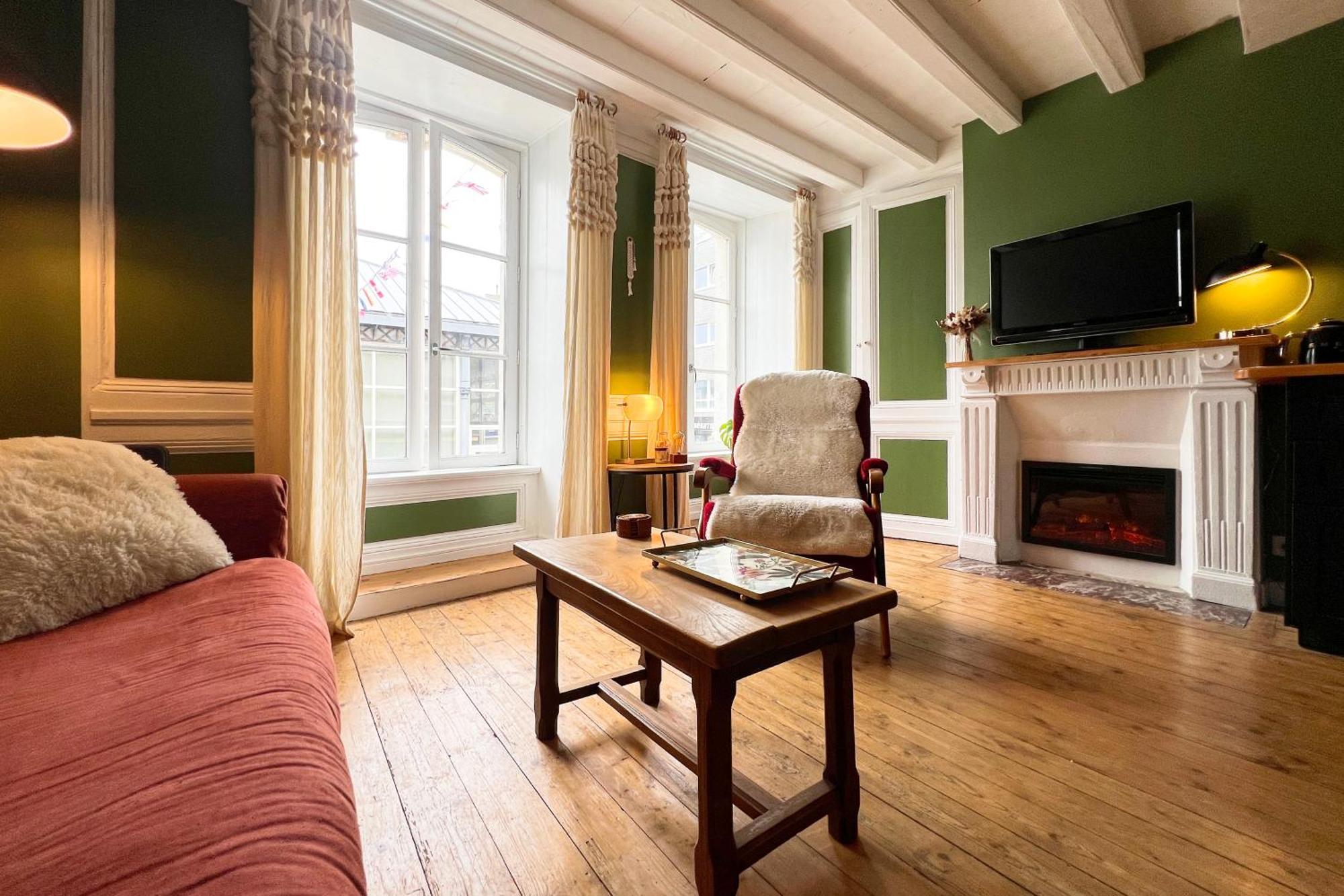 Appart De Charme, 2 Chambres En Centre Ville Cherbourg-en-Cotentin Eksteriør bilde